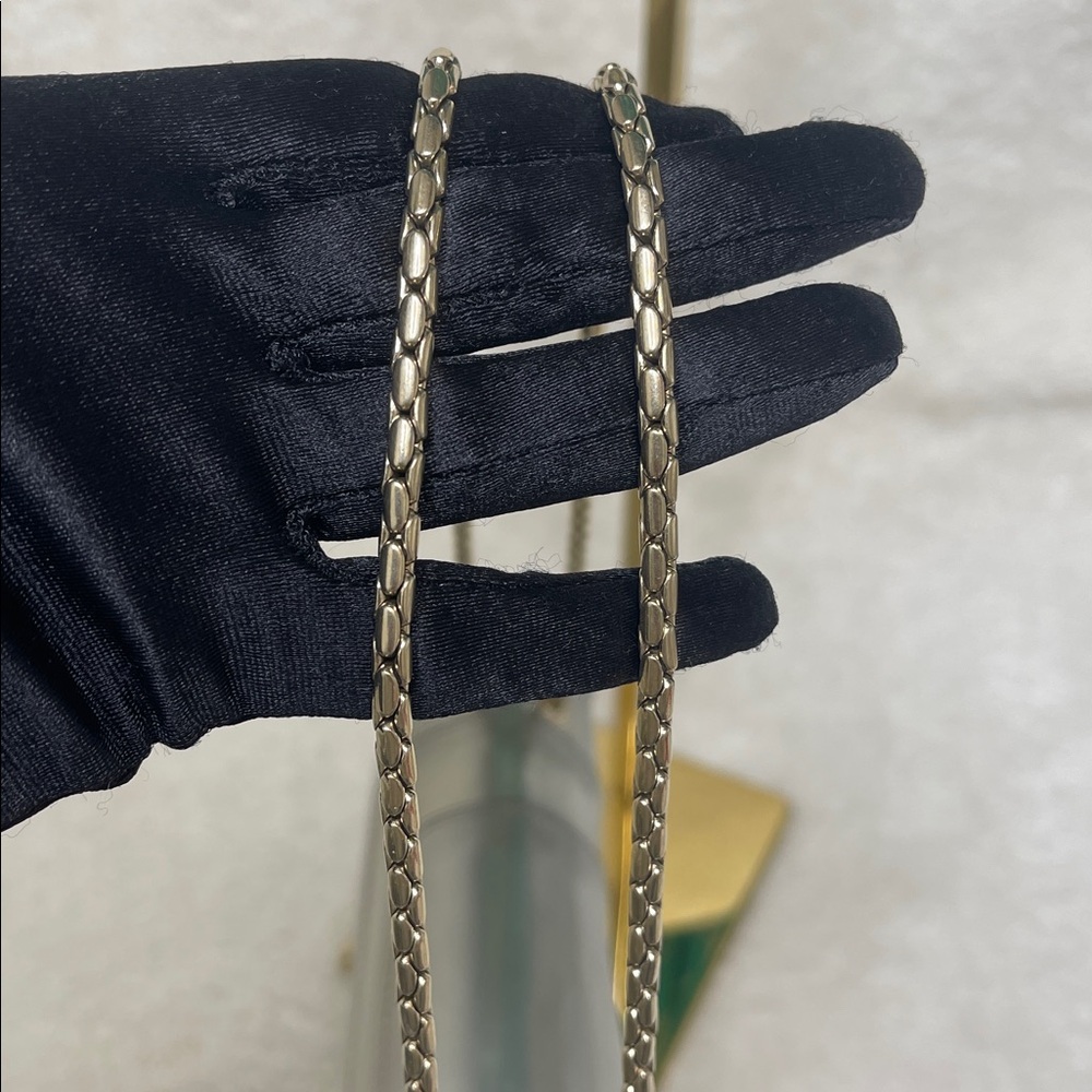 Bulgari Silver Patent Leather Serpenti Shoulder/Crossbody Perfectly Imperfect - Picture 16 of 16